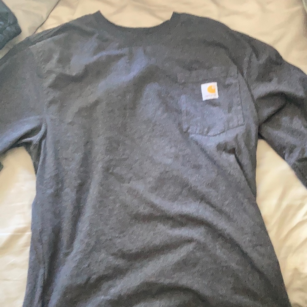 Carhartt Classic Grey Pocket Tee